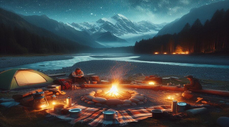 Rewilding Yourself: Campfire Cookouts and Stargazing in Remote Locations